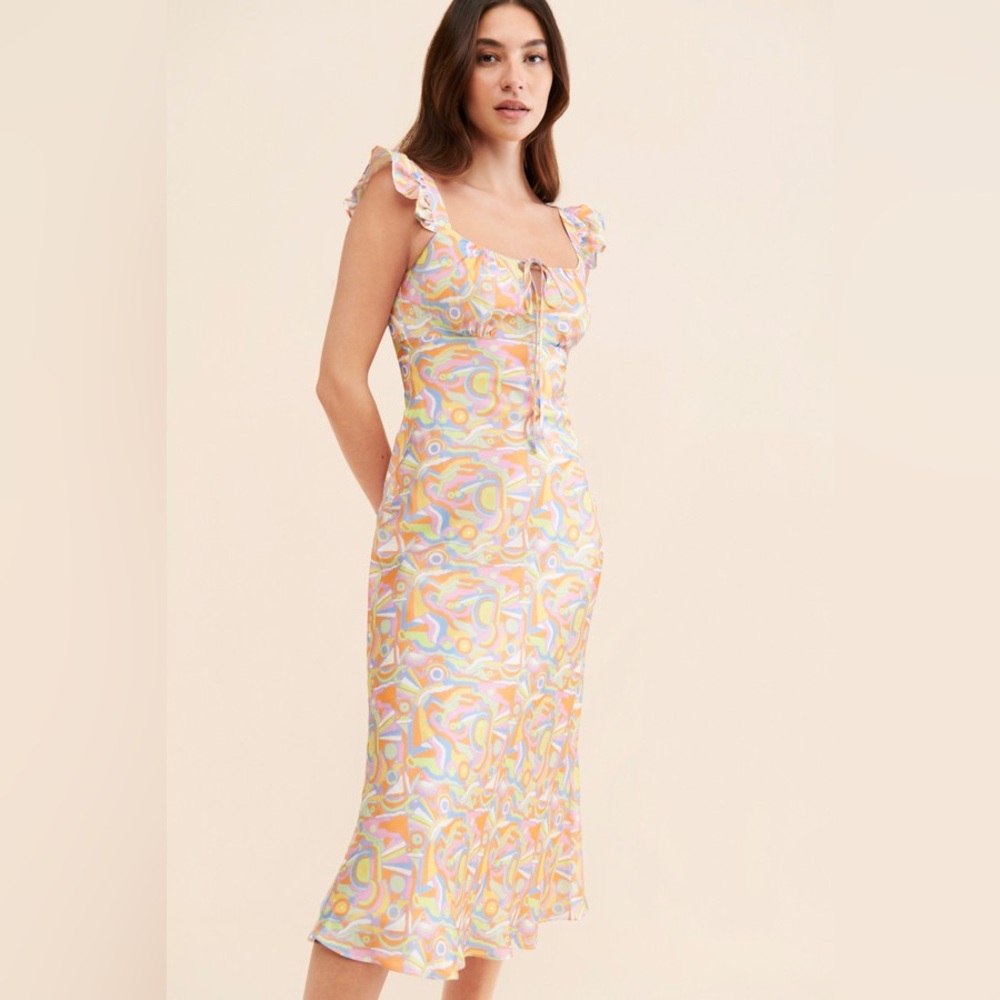 Anthropologie x Olivia Rubin - Amaya Slip Dress, size 18 - Picture 1 of 10